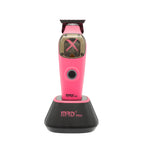 MRDPRO Ultimate X Cordless Hair Trimmer with Vector Motor 10000 RPM & DLC Deep Tooth Blade - Pink