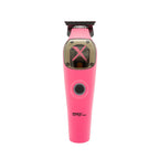 MRDPRO Ultimate X Cordless Hair Trimmer with Vector Motor 10000 RPM & DLC Deep Tooth Blade - Pink