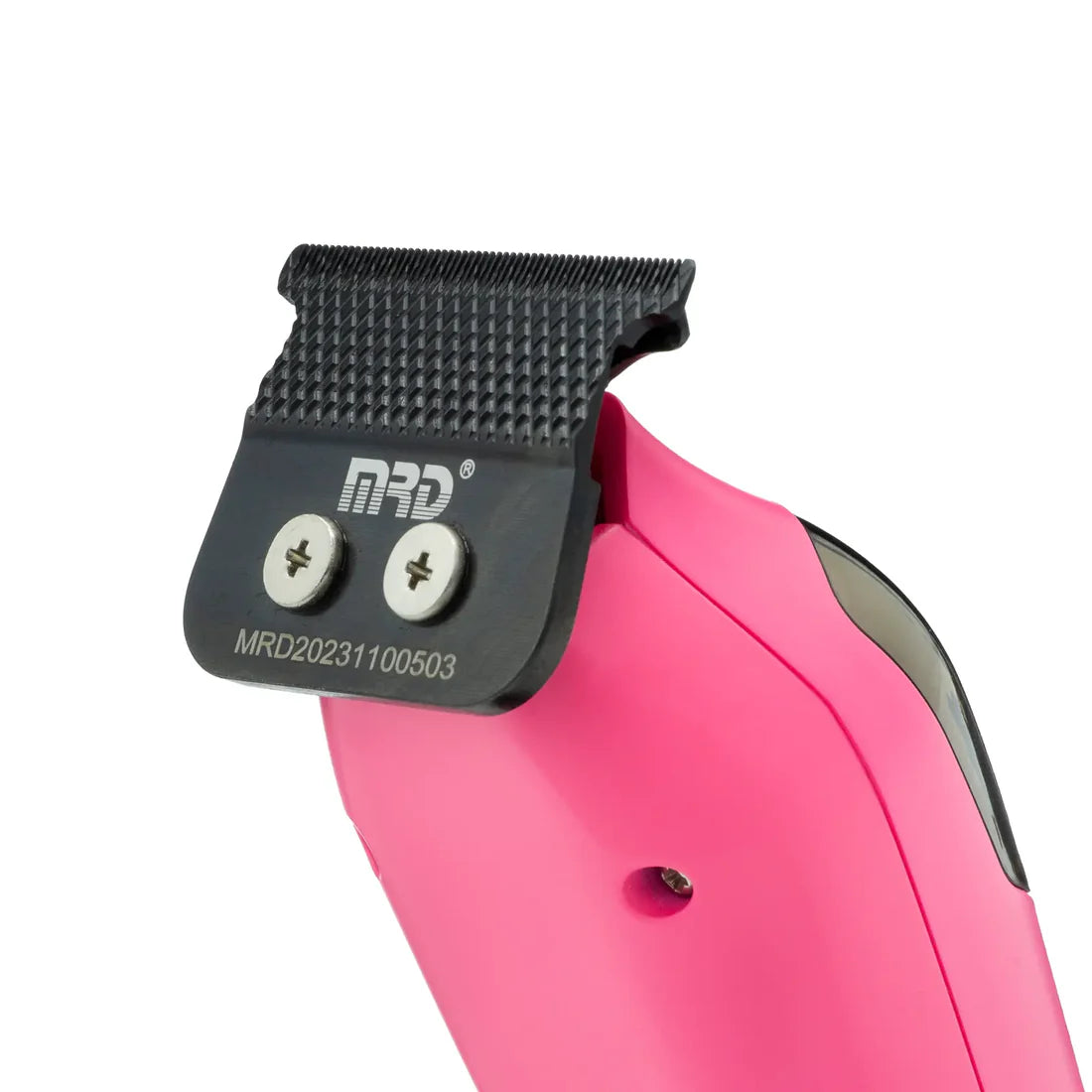 MRDPRO Ultimate X Cordless Hair Trimmer with Vector Motor 10000 RPM & DLC Deep Tooth Blade - Pink
