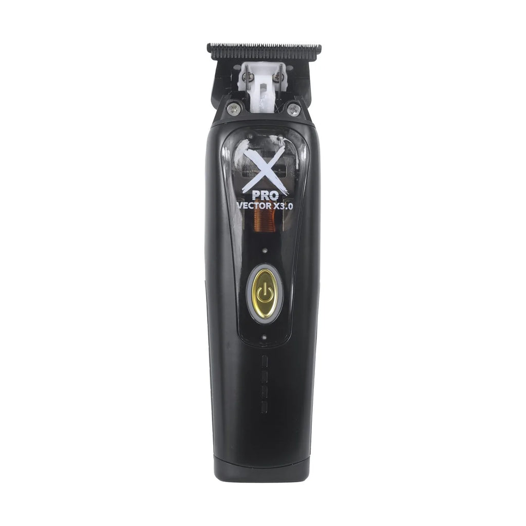 XPRO GMT-999C-BLACK-Vector X3.0 Hair Clipper – Powerful Motor 9,500–13,000 RPM