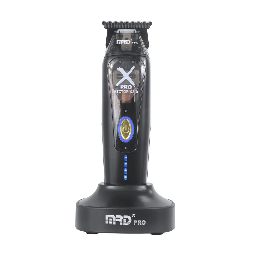 XPRO GMT-999C-BLACK-Vector X3.0 Hair Clipper – Powerful Motor 9,500–13,000 RPM