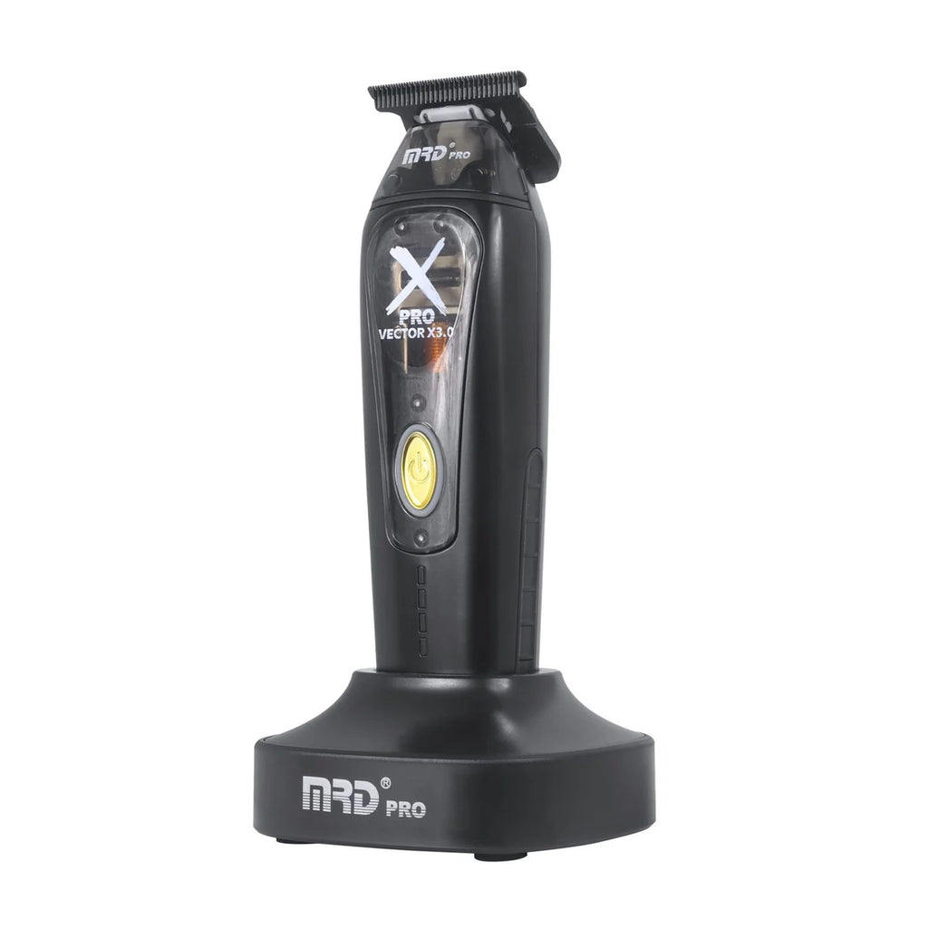 XPRO GMT-999C-BLACK-Vector X3.0 Hair Clipper – Powerful Motor 9,500–13,000 RPM