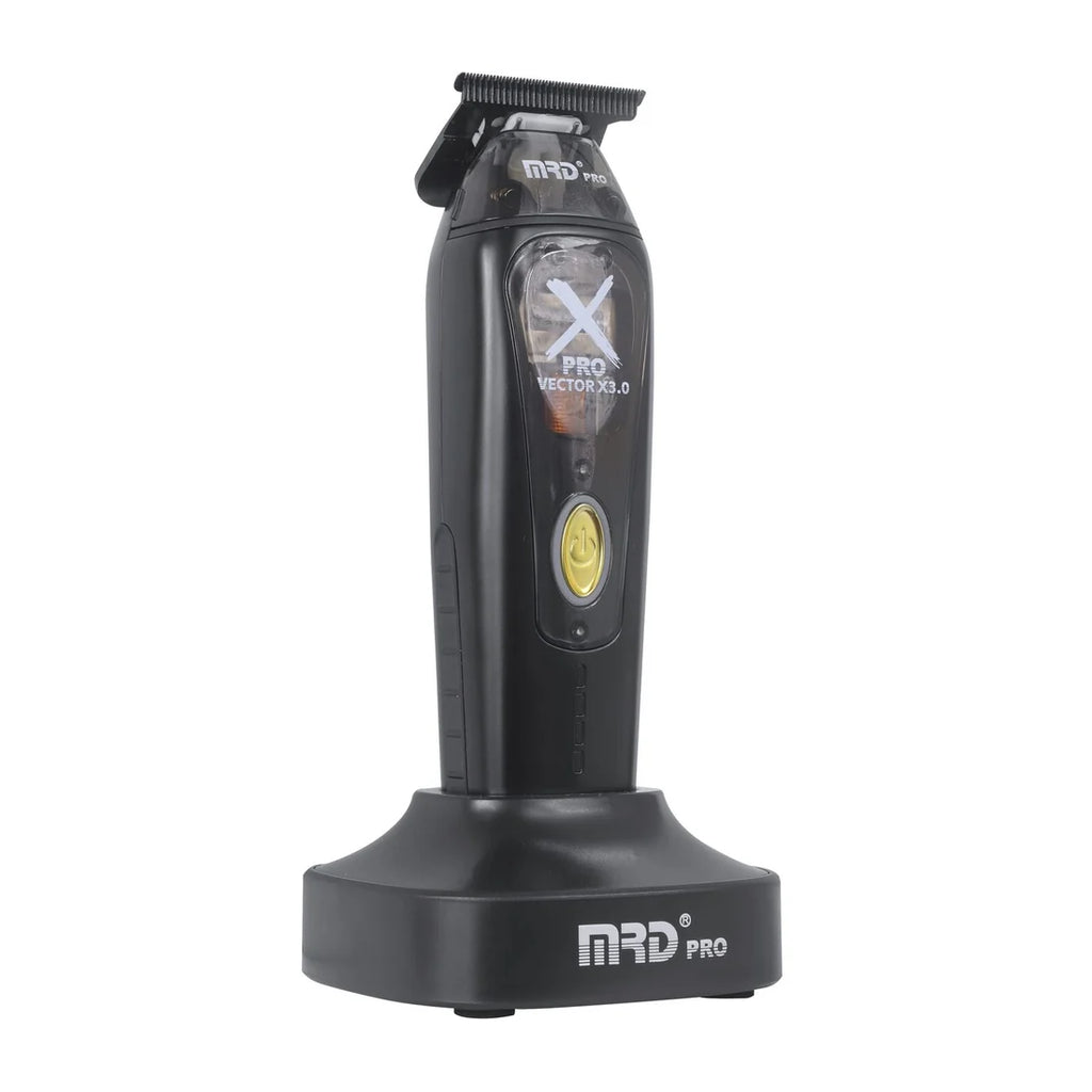 XPRO GMT-999C-BLACK-Vector X3.0 Hair Clipper – Powerful Motor 9,500–13,000 RPM