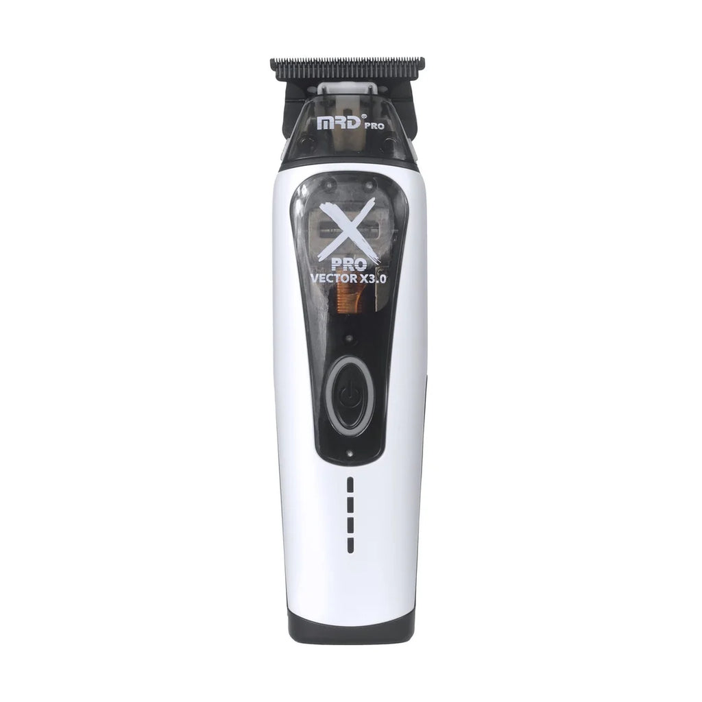 XPRO GMT-999C-WHITE-Vector X3.0 Hair Clipper – Powerful Motor 9,500–13,000 RPM