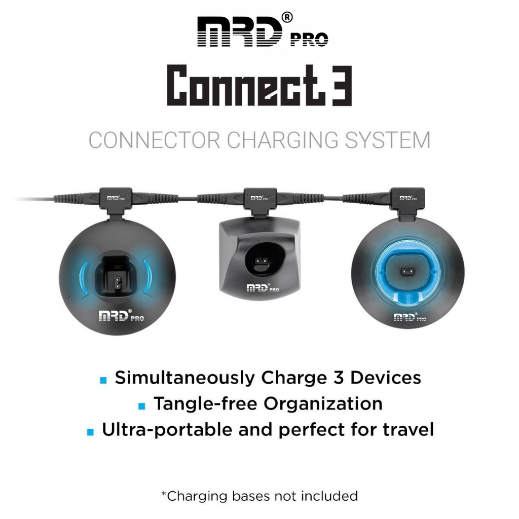 Connect 3 – Barberhood Charging System, 2 Expansion Cords, Adapter