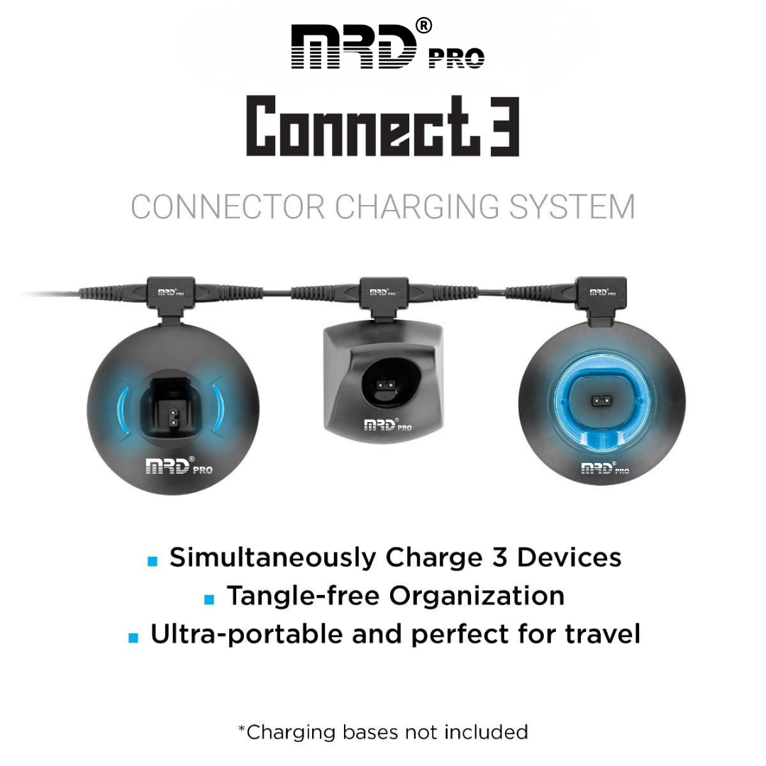 Connect 3 – Barberhood Charging System, 2 Expansion Cords, Adapter