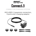 Connect 3 – Barberhood Charging System, 2 Expansion Cords, Adapter