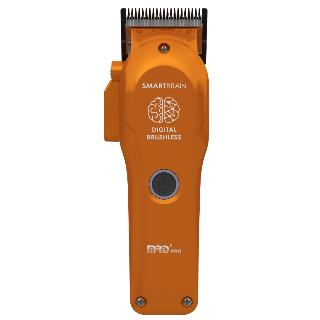 MRDPRO 3969ST Clipper-ORANGE- Powerful Motor, Ultra-Close Edging, Sharp & Precise