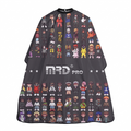 MRD PRO Professional Barber & Salon Cape-BLACK-Anti-Static, Water Resistant