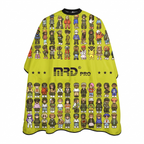MRD PRO Professional Barber & Salon Cape-GREEN-Anti-Static, Water Resistant
