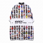 MRD PRO Professional Barber & Salon Cape-WHITE-Anti-Static, Water Resistant