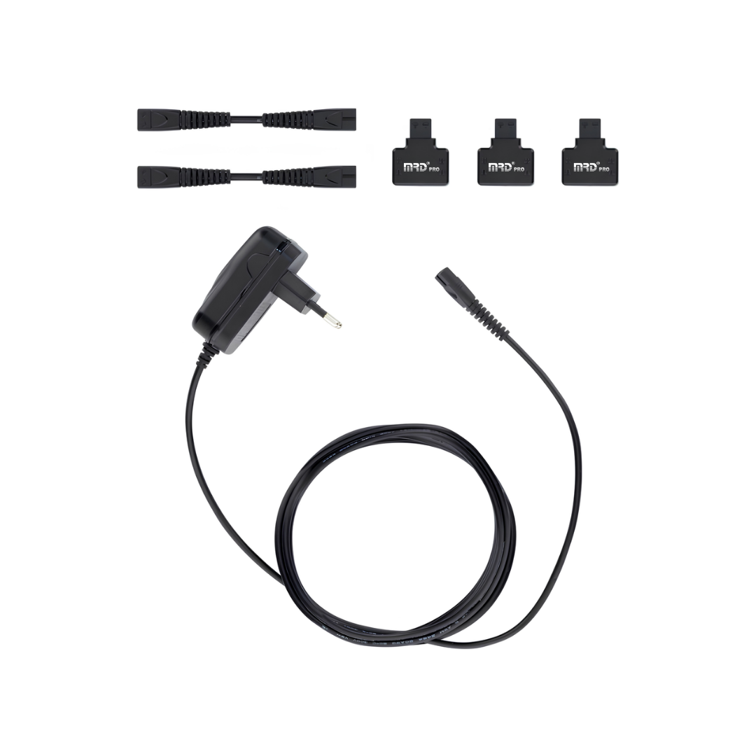 Connect 3 – Barberhood Charging System, 2 Expansion Cords, Adapter
