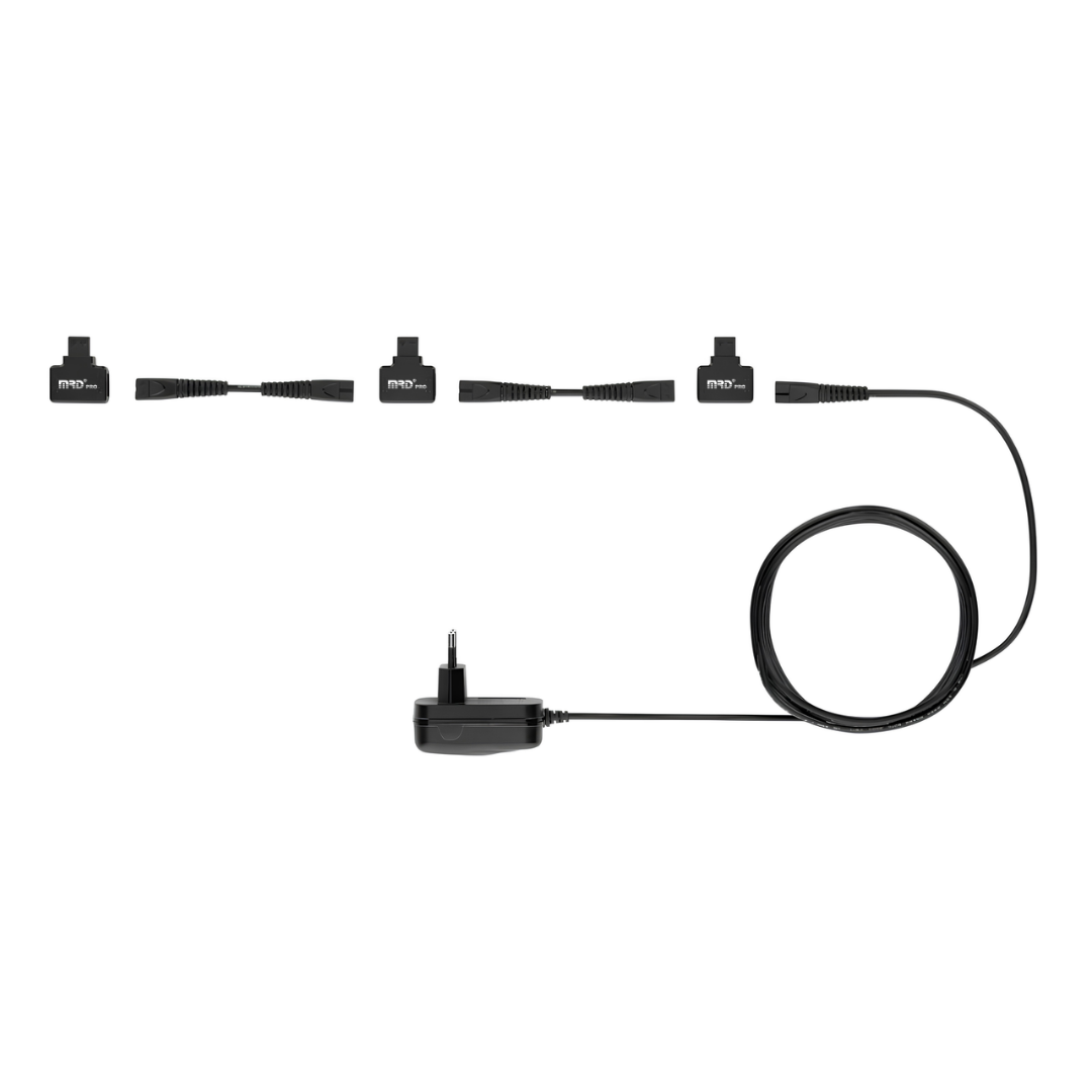 Connect 3 – Barberhood Charging System, 2 Expansion Cords, Adapter