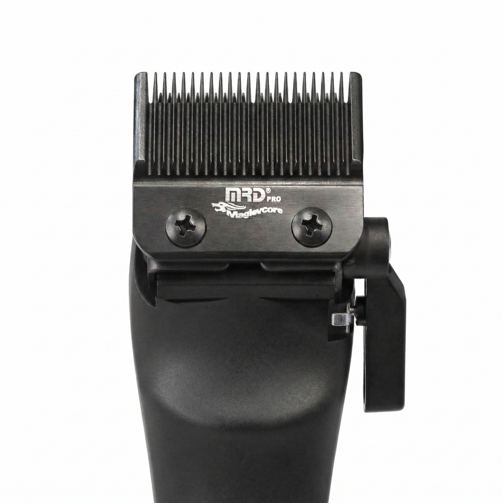 Premium Hair Clipper MRD PRO HC-999 – 10,000rpm Magnetic Motor, 2200mAh Battery, Japanese 440C Blades, Smooth & Cool Operation – Comes with Comb & Oil
