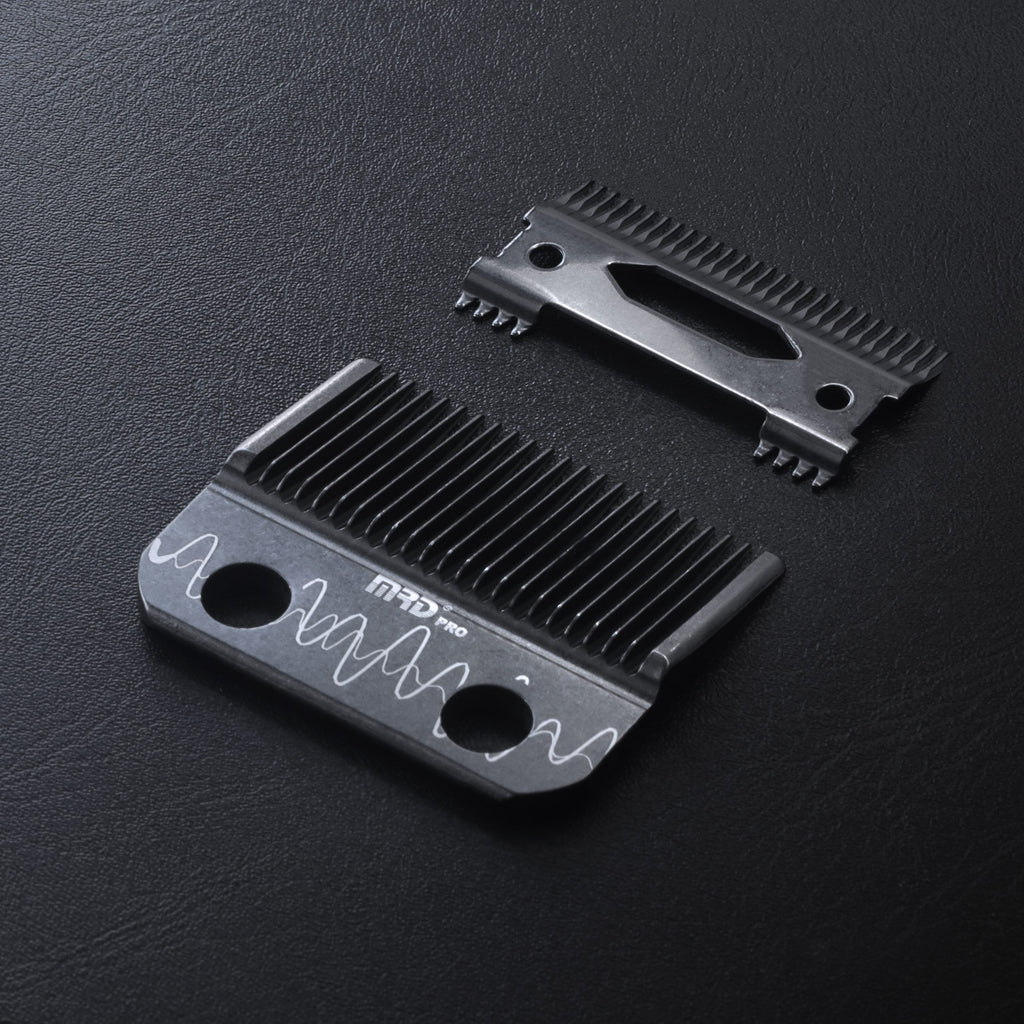 MRD HC-999 XPRO Vector Professional Hair Clipper-BLACK | 11,500 SPM High-Torque Motor | Zero-Gap Titanium Blade