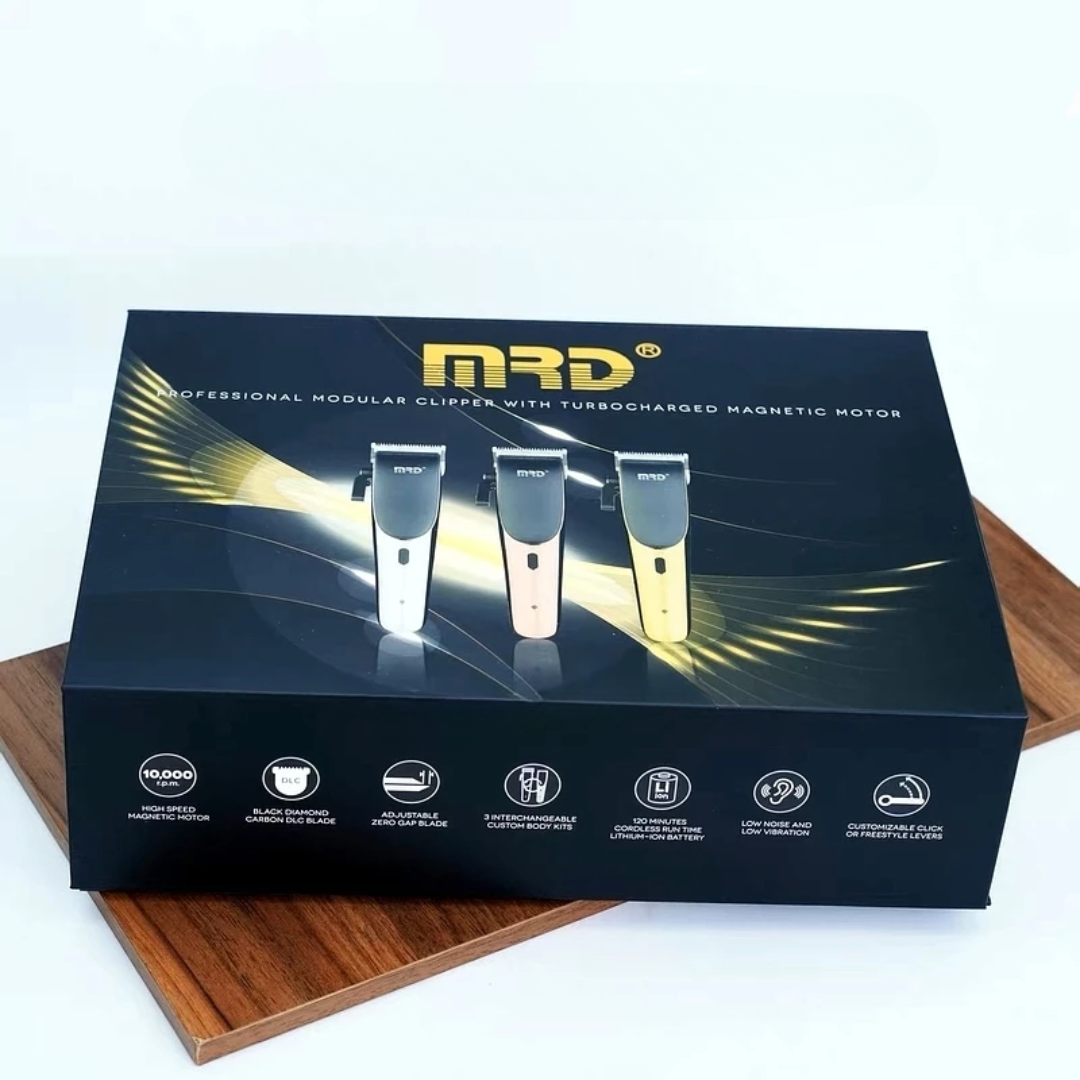 Máquina de cortar pelo profesional MRDpro Ergo HC-90, motor magnético de 10 000 rpm y cuchilla DLC