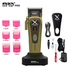MRD HC-999 XPRO Vector Professional Hair Clipper-GOLD| 11,500 SPM High-Torque Motor | Zero-Gap Titanium Blade