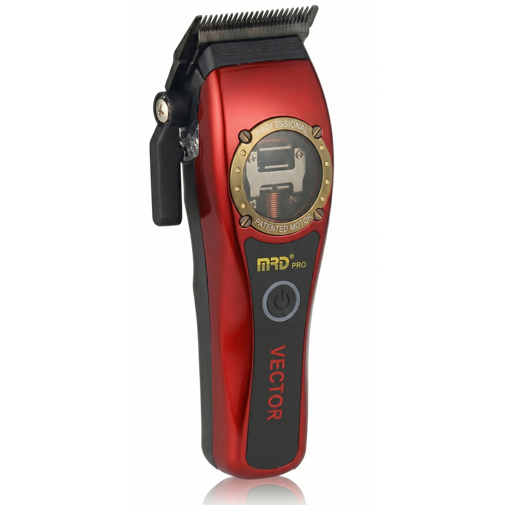 Premium Hair Clipper MRD PRO HC-999 – 10,000rpm Magnetic Motor, 2200mAh Battery, Japanese 440C Blades, Smooth & Cool Operation – Comes with Comb & Oil