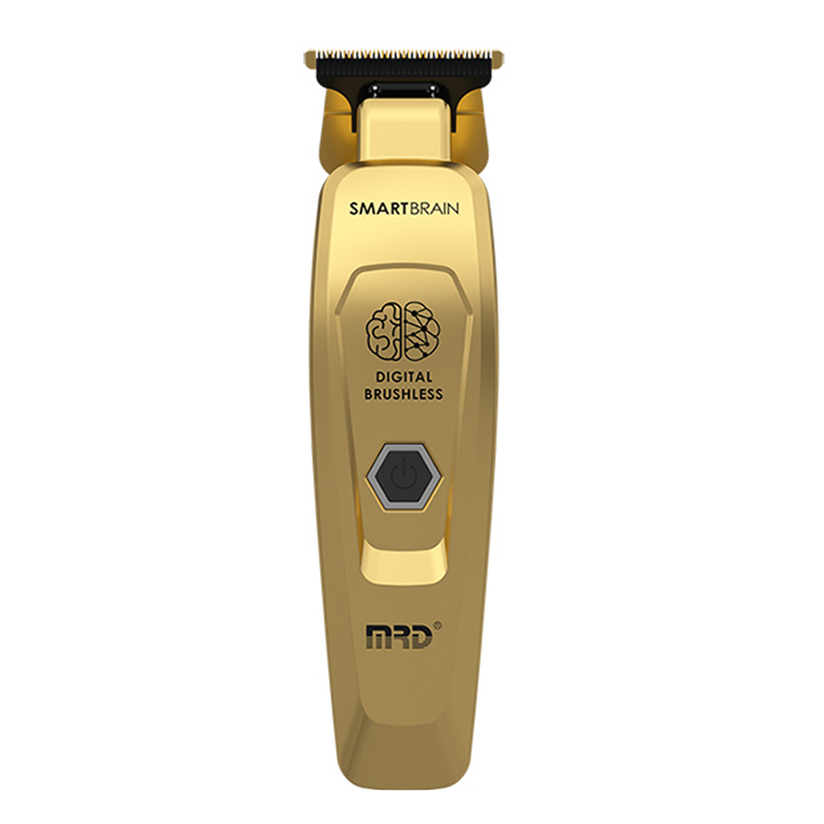 MRD Pro SmartBrain Professional Trimmer-GOLD | 7,500 RPM BLDC Motor | Zero-Gap Skeleton Design