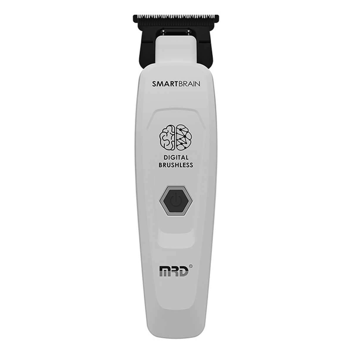 MRD Pro SmartBrain Professional Trimmer-WHITE | 7,500 RPM BLDC Motor | Zero-Gap Skeleton Design