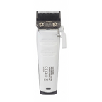 MRD HC-999 XPRO Vector Professional Hair Clipper-WHITE| 11,500 SPM High-Torque Motor | Zero-Gap Titanium Blade