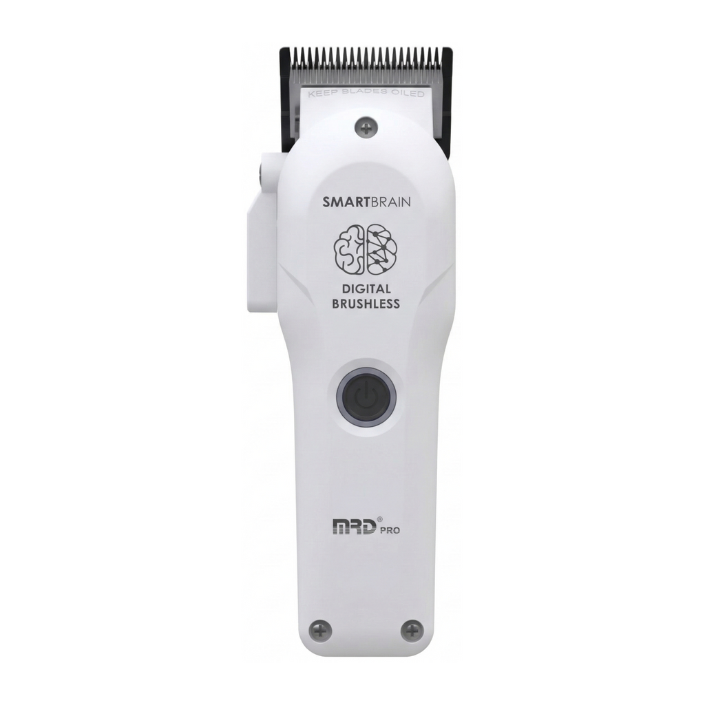 MRDPRO 3969ST Clipper-WHITE- Powerful Motor, Ultra-Close Edging, Sharp & Precise