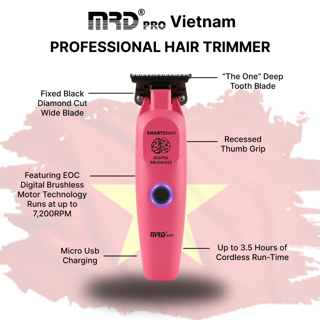MRDPRO GMT 3969ST-PINK- Edge Trimmer – Ultra-Close Cutting, Sharp Lines
