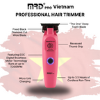 MRDPRO GMT 3969ST-PINK- Edge Trimmer – Ultra-Close Cutting, Sharp Lines