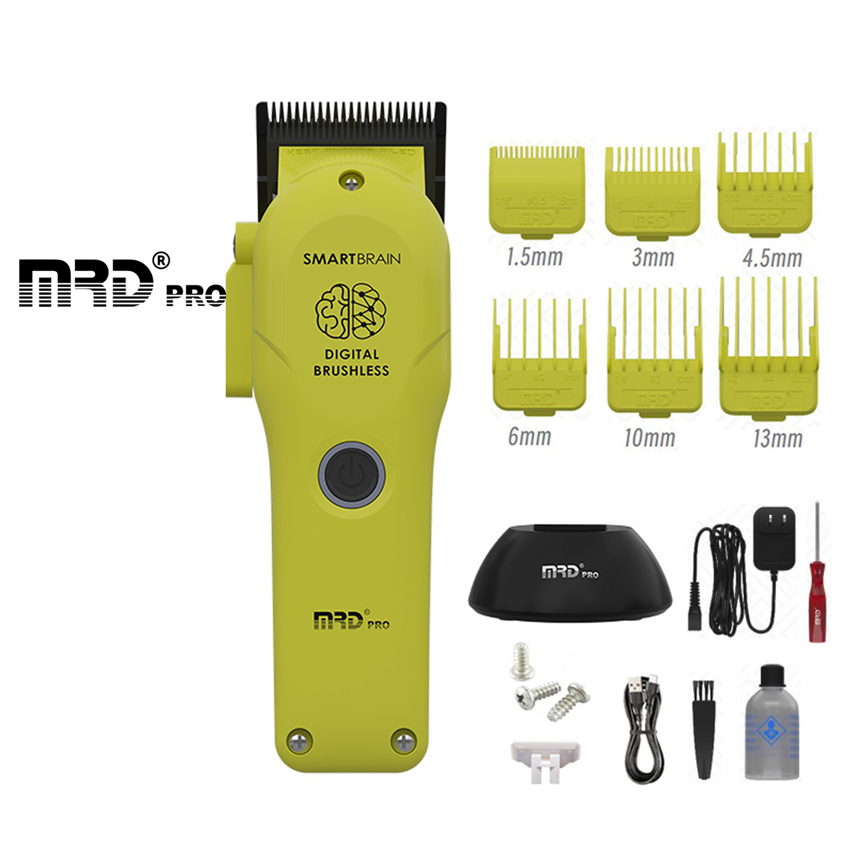 MRDPRO 3969ST Clipper-GREEN- Powerful Motor, Ultra-Close Edging, Sharp & Precise