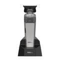 Recortadora MRD PRO CYBORG-SILVER-Profesional Inalámbrica Cuchilla en T Sin Hueco para Vello y Cabello - Motor BLPU de 7200 RPM, Cuchilla DLC y Batería de 180 Min