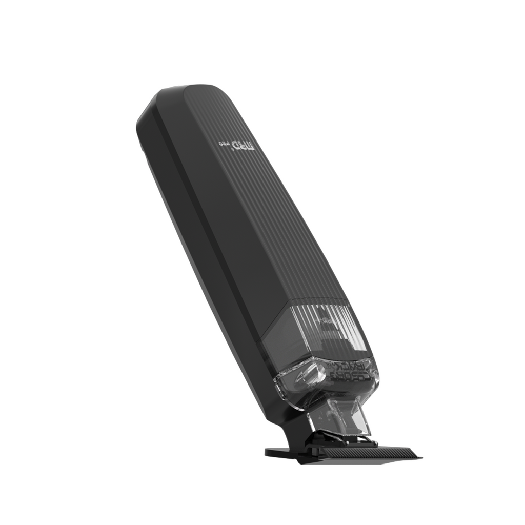 MRD PRO Trimmer CYBORG-BLACK-Professional Cordless Zero Gapped T-Blade Hair Trimmer - 7200RPM BLPU Motor, DLC Blade & 180 Min Battery