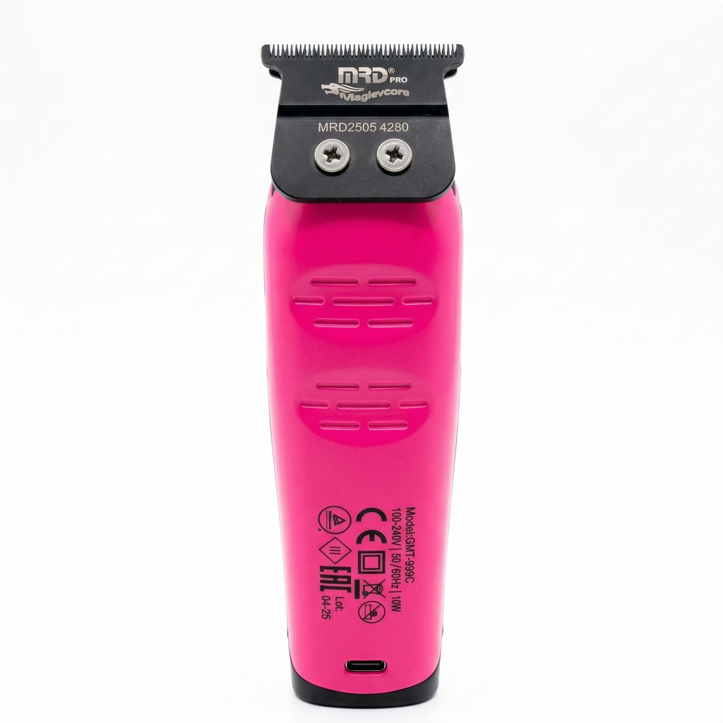 MRDPRO XPRO GMT-999C-PINK-Vector X3.0 Hair Clipper – Powerful Motor 9,500–13,000 RPM