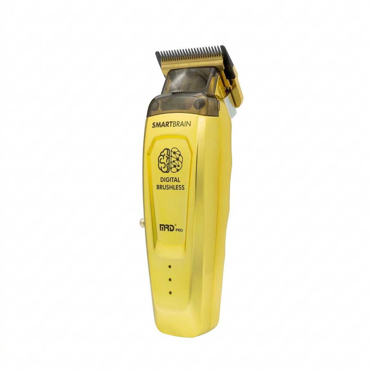 MRDPRO SMART BRAIN HC 90-4-GOLD-Premium Brushless Motor Hair Clipper (7200 RPM) with DLC Blade & Zero Gap Adjustable Taper