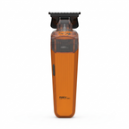 MRD PRO Trimmer CYBORG-ORANGE-Professional Cordless Zero Gapped T-Blade Hair Trimmer - 7200RPM BLPU Motor, DLC Blade & 180 Min Battery