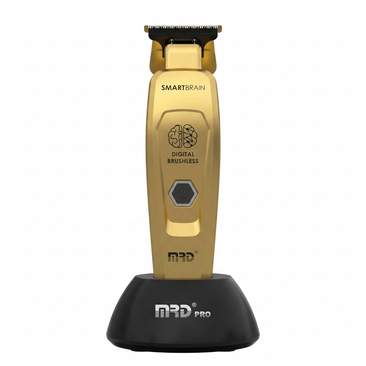 MRD Pro SmartBrain Professional Trimmer-GOLD | 7,500 RPM BLDC Motor | Zero-Gap Skeleton Design