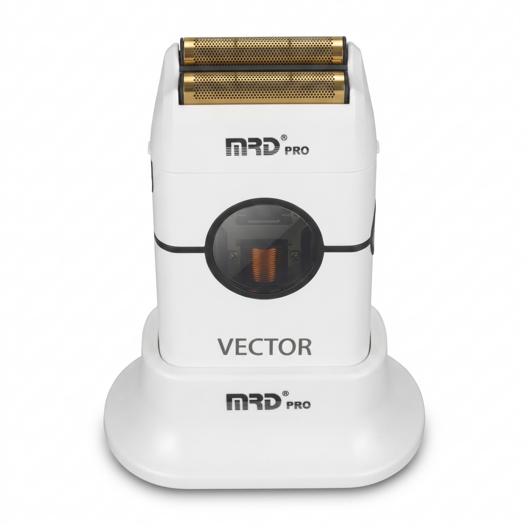 MRDPRO ZB-999 Shaver-WHITE-Smooth, Close Shave with a True Masculine Style