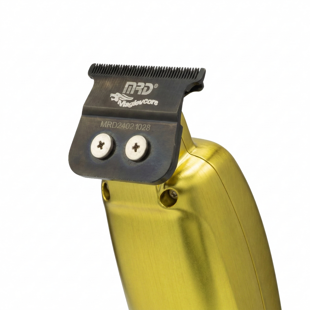 MRD Pro SmartBrain Professional Trimmer-GOLD | 7,500 RPM BLDC Motor | Zero-Gap Skeleton Design