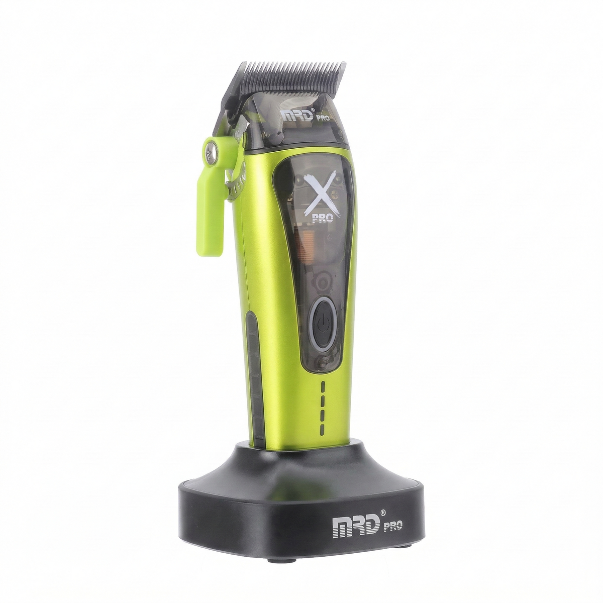 MRD HC-999 XPRO Vector Professional Hair Clipper-GREEN | 11,500 SPM High-Torque Motor | Zero-Gap Titanium Blade