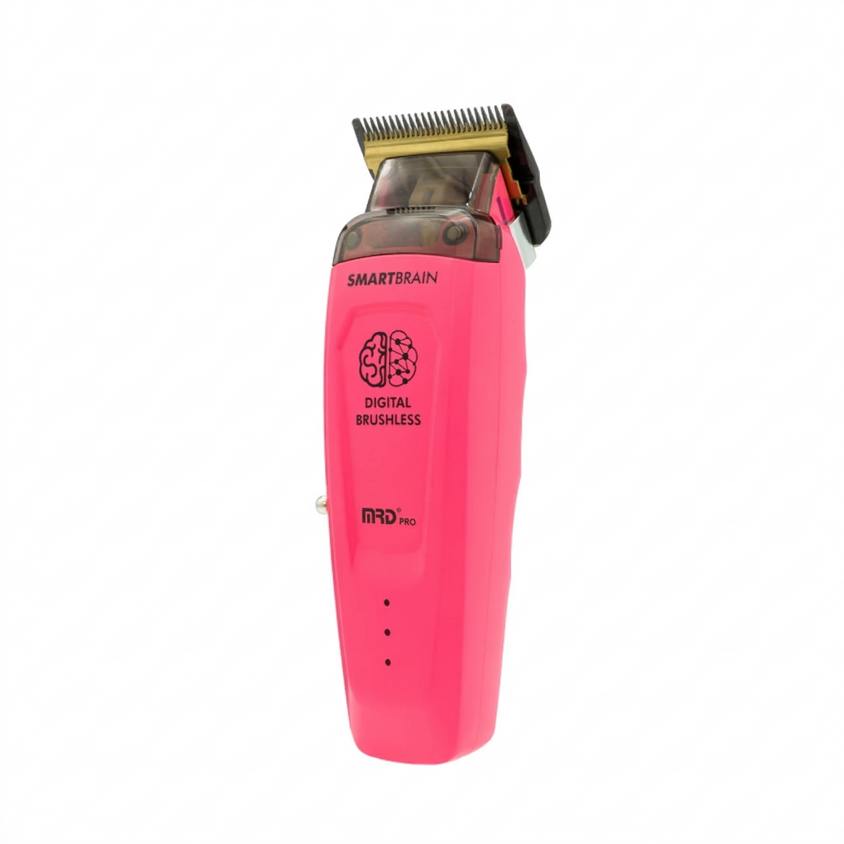 MRDPRO SMART BRAIN HC 90-4-PINK- Premium Brushless Motor Hair Clipper (7200 RPM) with DLC Blade & Zero Gap Adjustable Taper