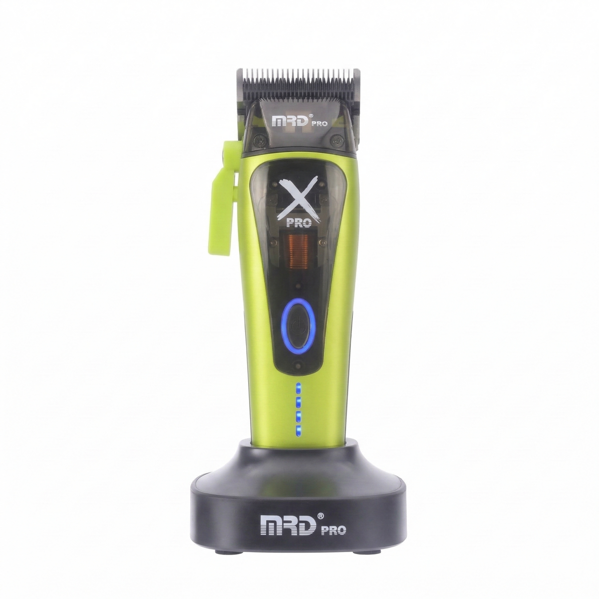 MRD HC-999 XPRO Vector Professional Hair Clipper-GREEN | 11,500 SPM High-Torque Motor | Zero-Gap Titanium Blade