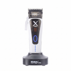 MRD HC-999 XPRO Vector Professional Hair Clipper-WHITE| 11,500 SPM High-Torque Motor | Zero-Gap Titanium Blade
