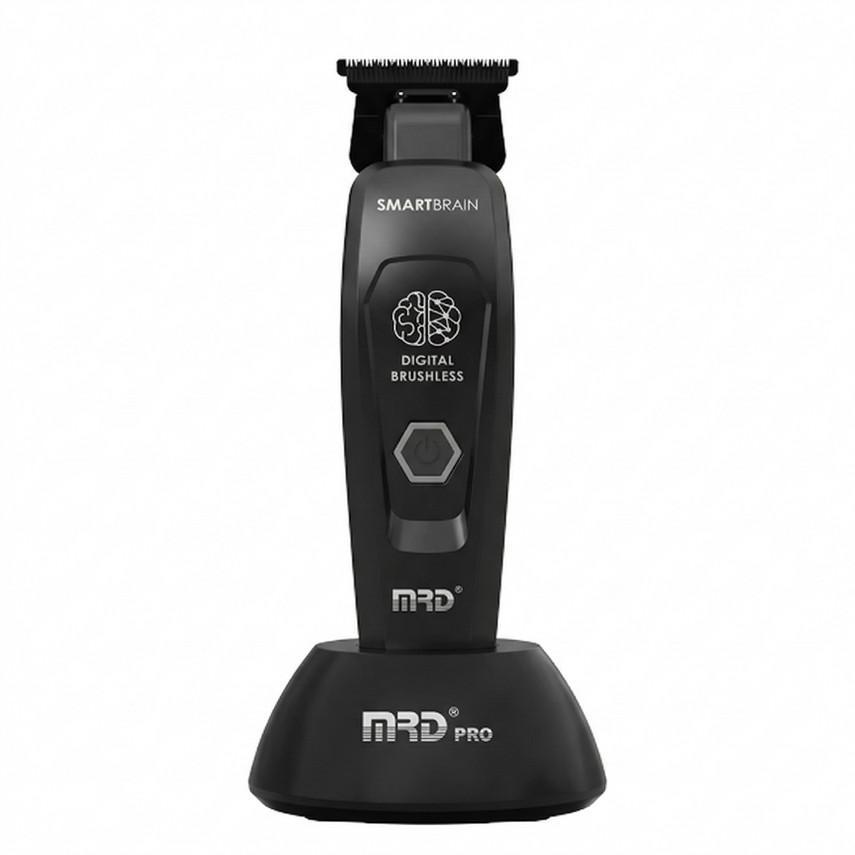 MRD Pro SmartBrain Professional Trimmer-BLACK | 7,500 RPM BLDC Motor | Zero-Gap Skeleton Design