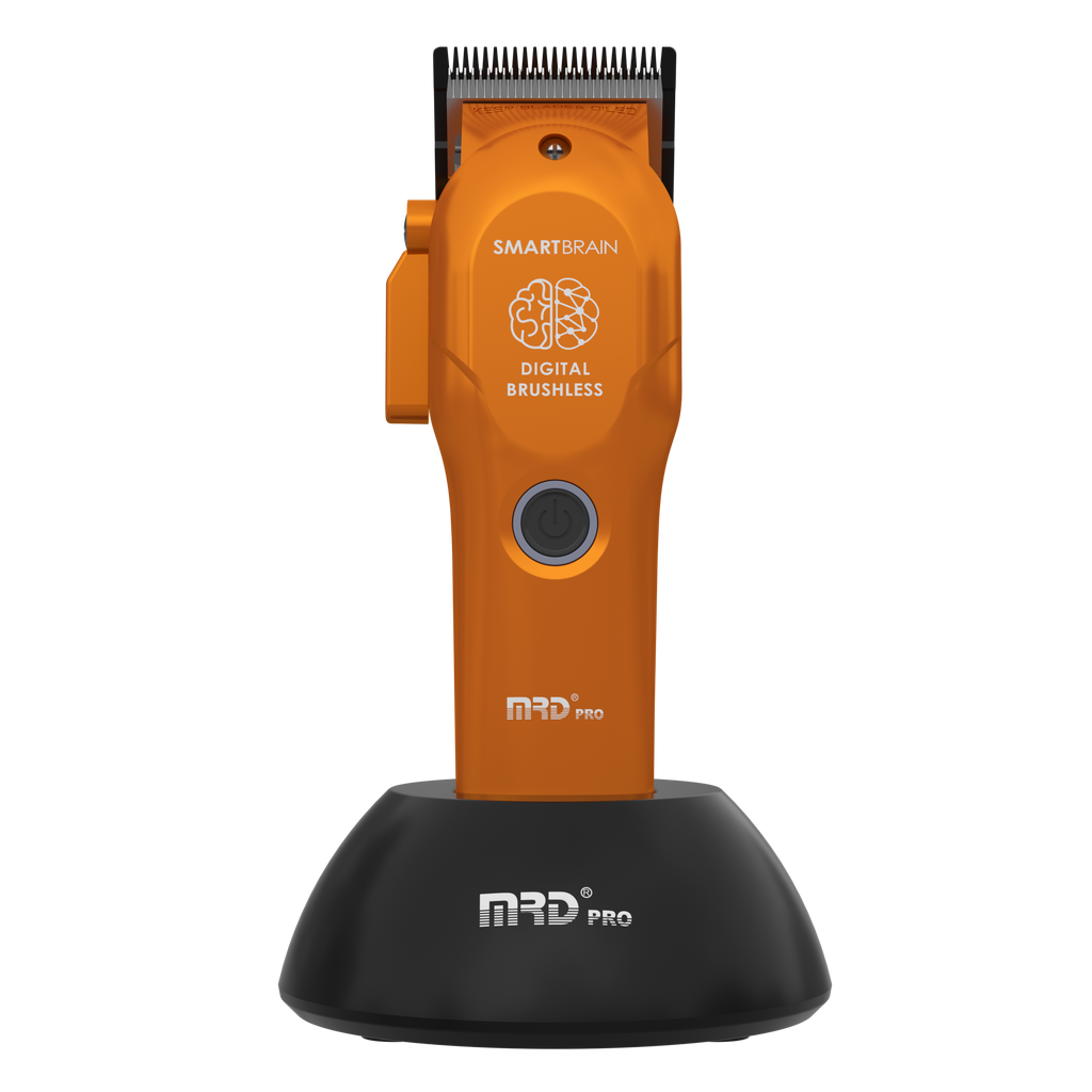 MRDPRO 3969ST Clipper-ORANGE- Powerful Motor, Ultra-Close Edging, Sharp & Precise