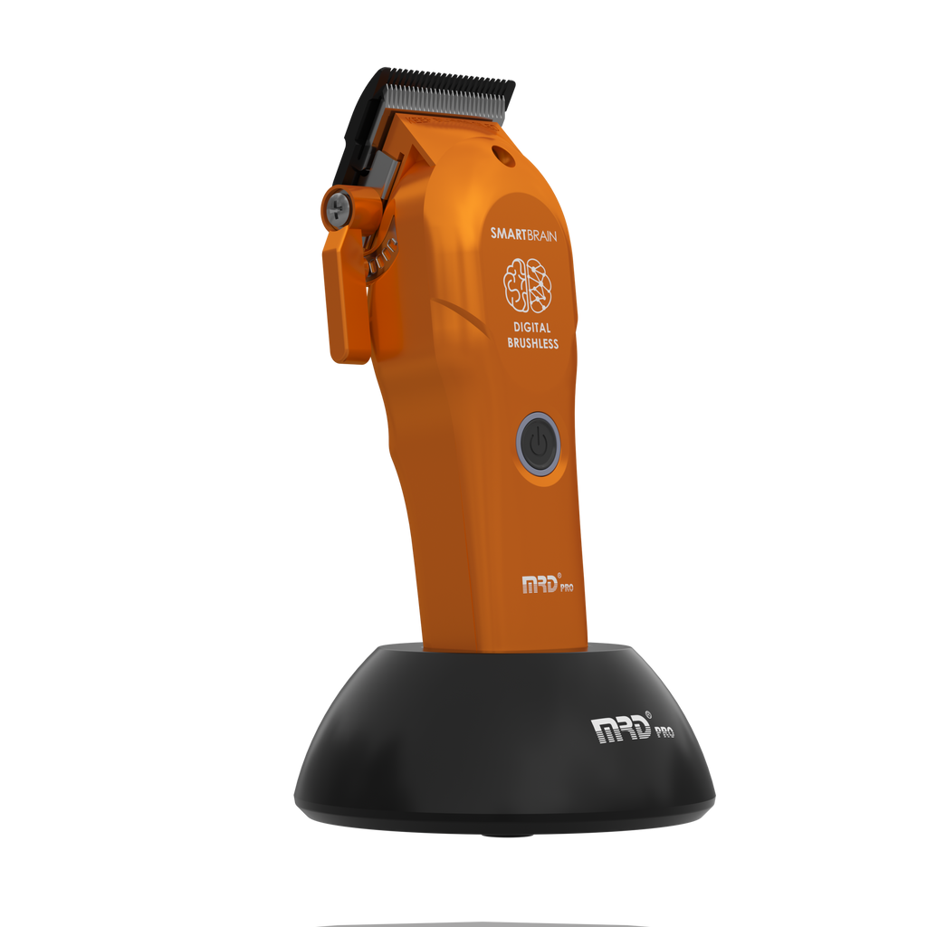 MRDPRO 3969ST Clipper-ORANGE- Powerful Motor, Ultra-Close Edging, Sharp & Precise