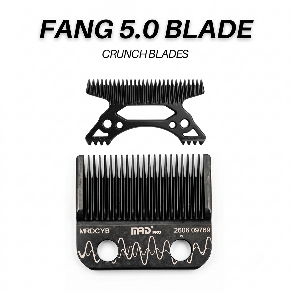 MRD PRO FANG 5.0 Replacement Blades | Low Noise & Ultra-Smooth Cut