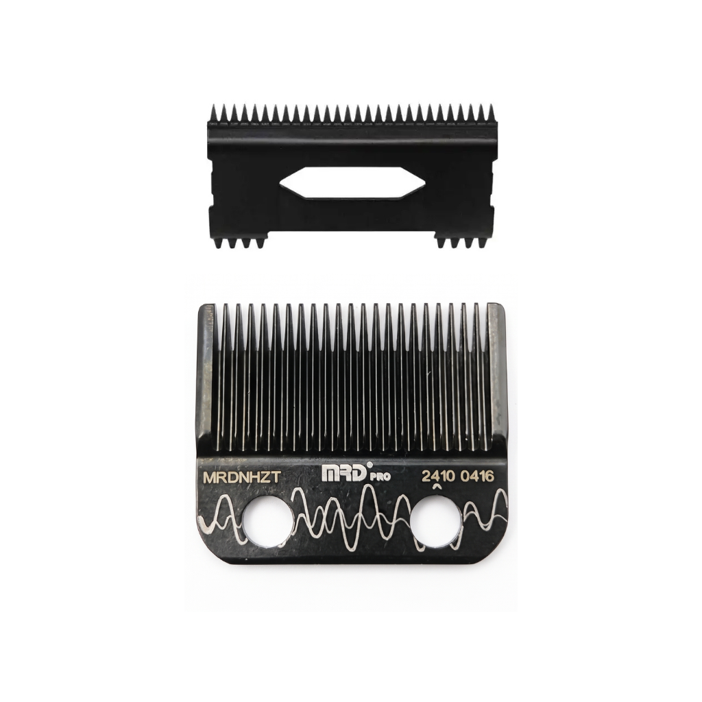 Black DLC Echo Clipper Blade & Shallow Tooth 2.0 Cutter