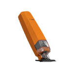 MRD PRO Trimmer CYBORG-ORANGE-Professional Cordless Zero Gapped T-Blade Hair Trimmer - 7200RPM BLPU Motor, DLC Blade & 180 Min Battery