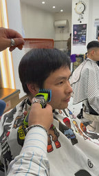 Premium Hair Clipper MRD PRO HC-999 – 10,000rpm Magnetic Motor, 2200mAh Battery, Japanese 440C Blades, Smooth & Cool Operation – Comes with Comb & Oil