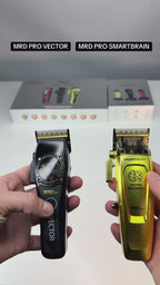 MRDPRO SMART BRAIN HC 90-4-GOLD-Premium Brushless Motor Hair Clipper (7200 RPM) with DLC Blade & Zero Gap Adjustable Taper