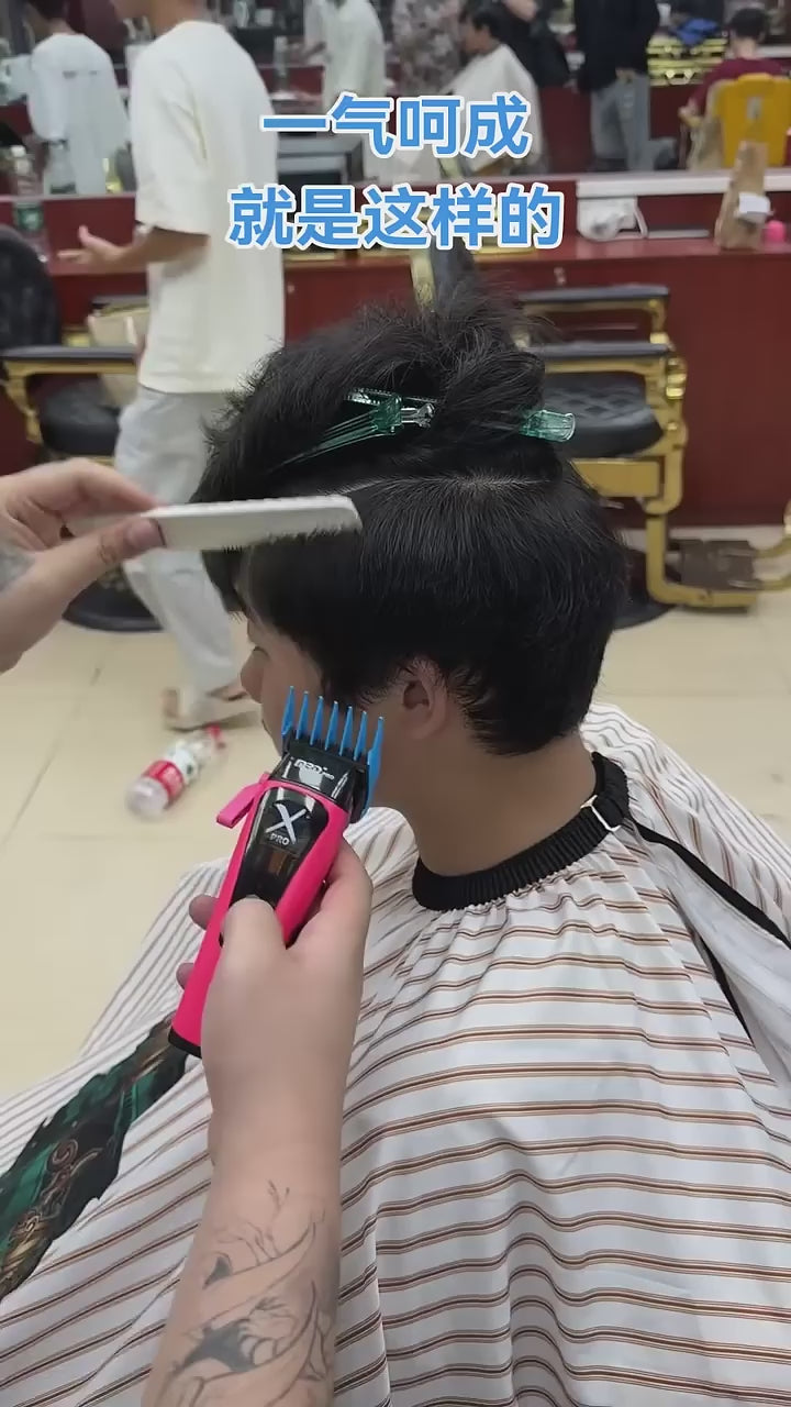 MRD HC-999 XPRO Vector Professional Hair Clipper-PINK| 11,500 SPM High-Torque Motor | Zero-Gap Titanium Blade